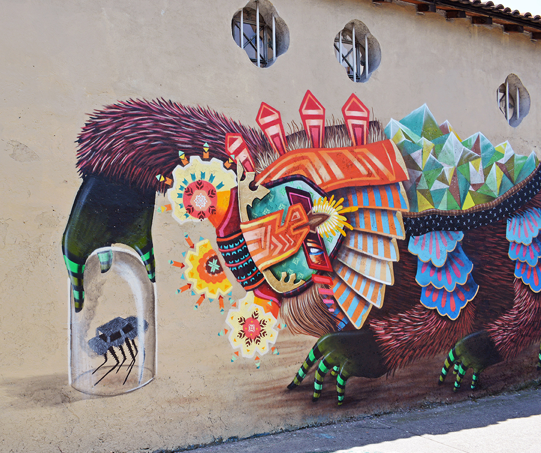 Curiot New Mural in Mexico City, Mexico StreetArtNews