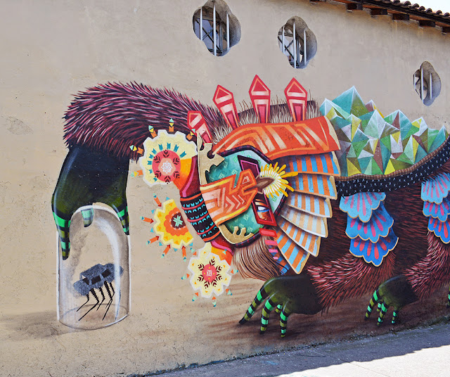 Street Art From Curiot On The Streets Of Mexico City.