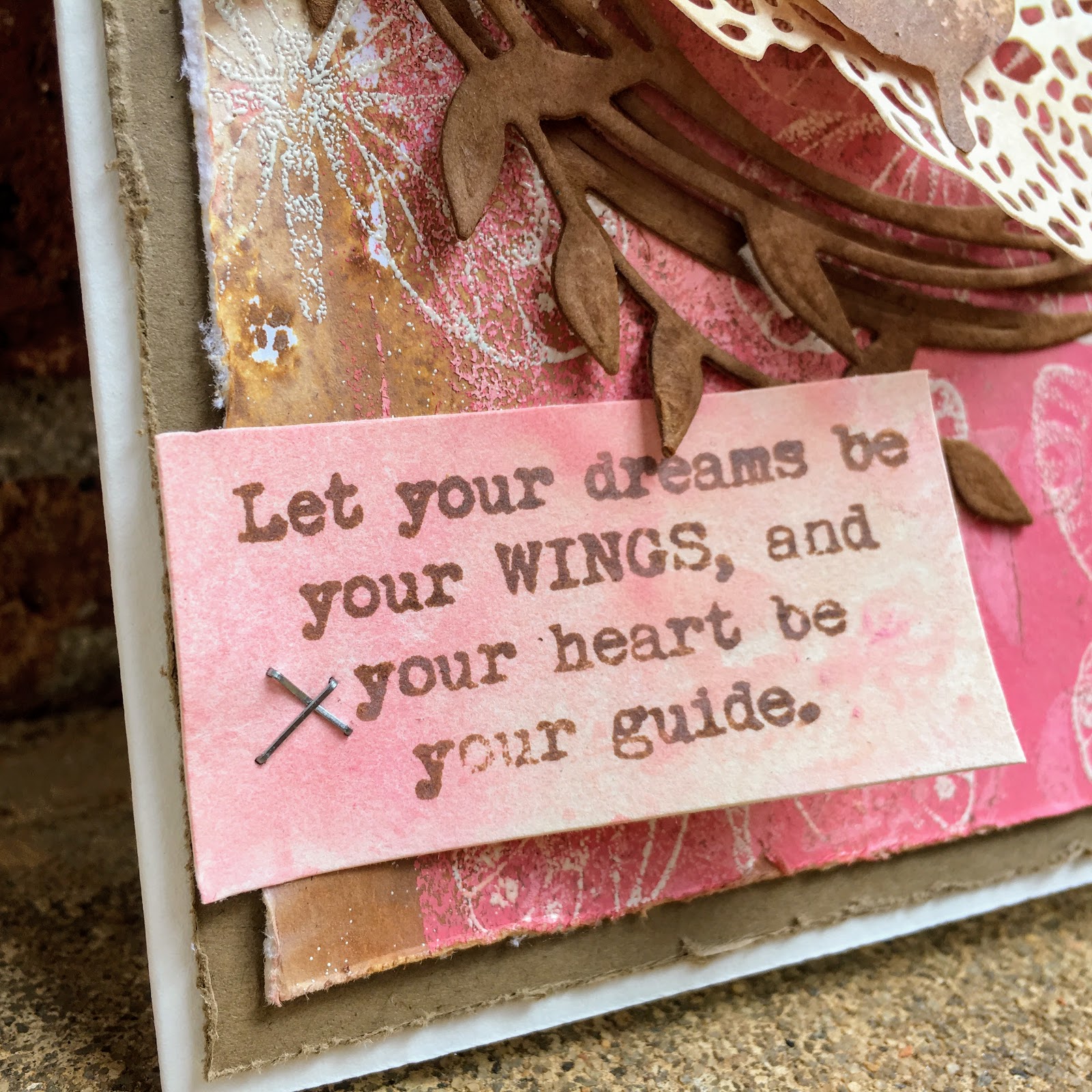 IndigoBlu Blog DIY Designer Paper with Acrylic Paint