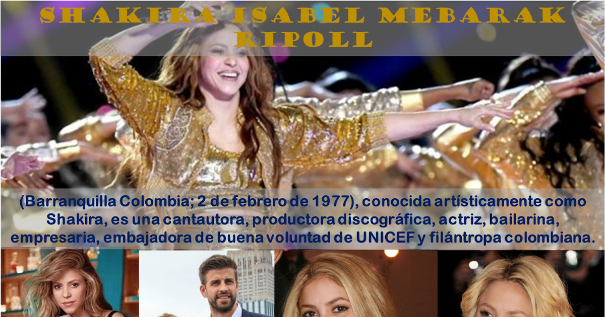 Shakira Isabel Mebarak Ripoll