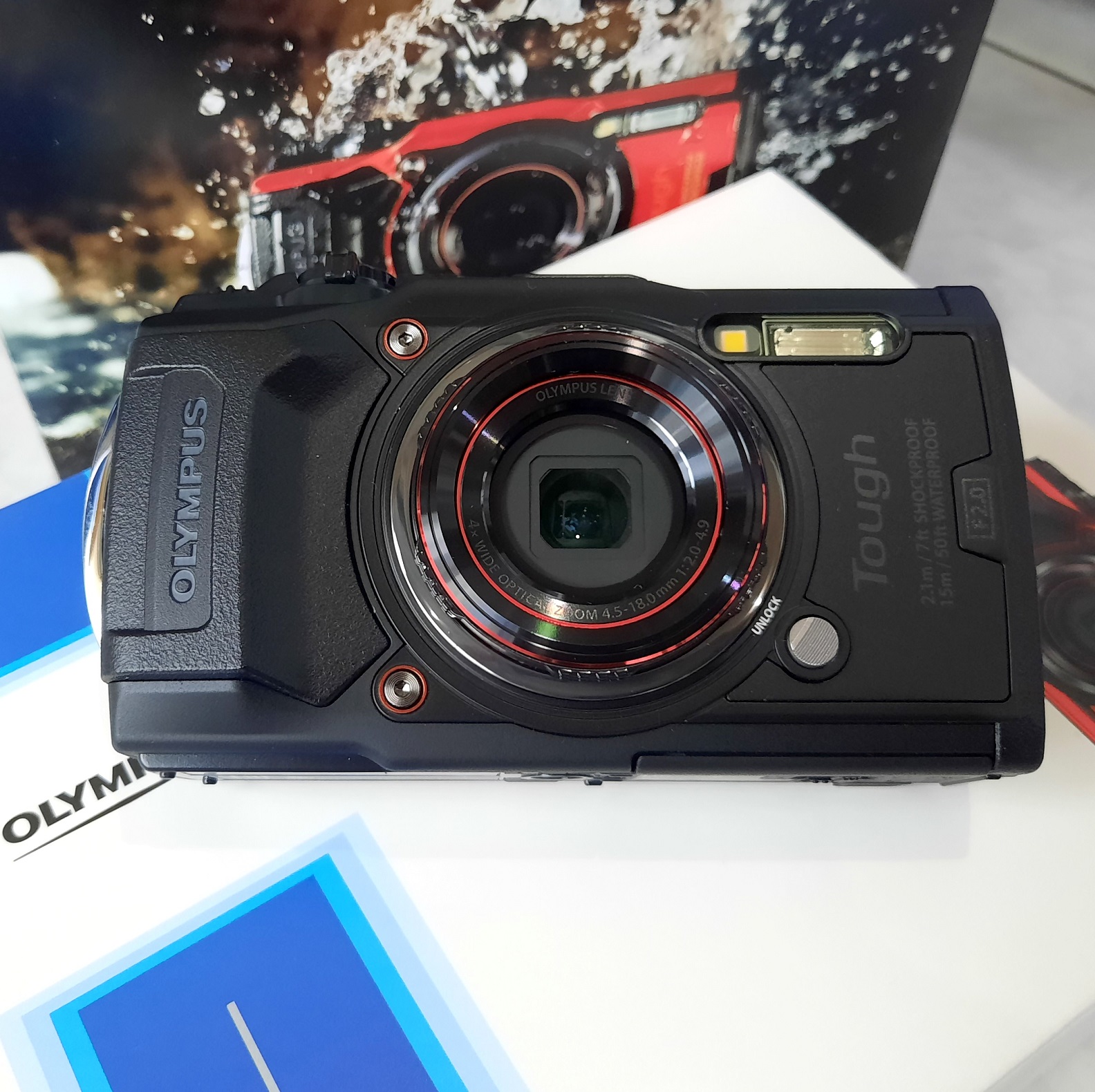 Jual Kamera Olympus Tough TG6 WaterProof Fullset Jual Beli Laptop