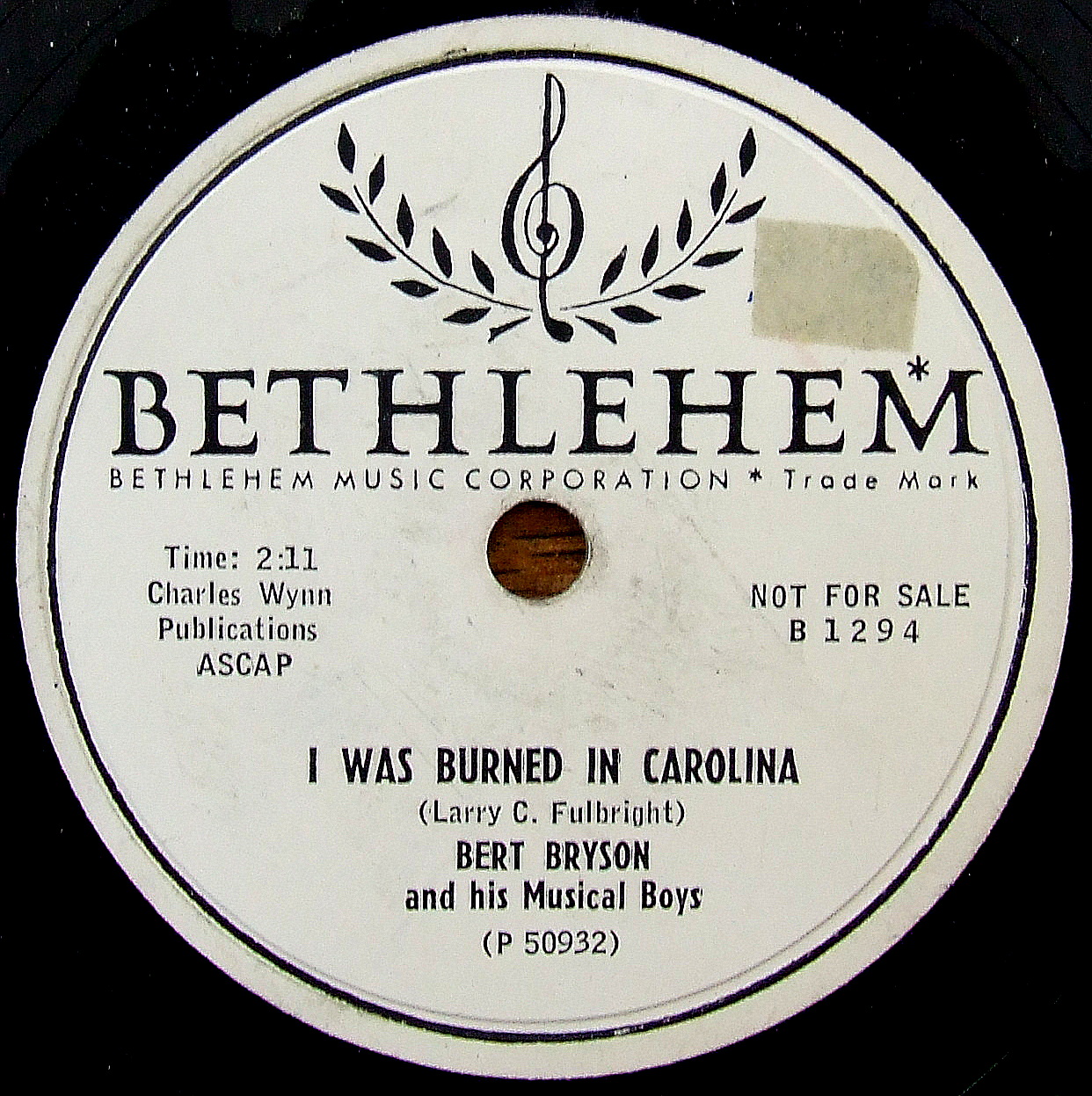 Shellac and Dime Store ! Bethlehem Records