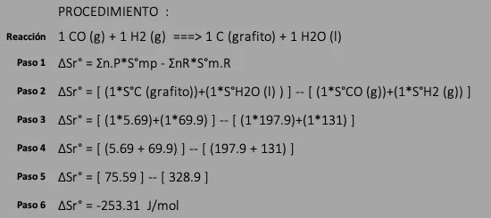 entropia ejercicios resueltos