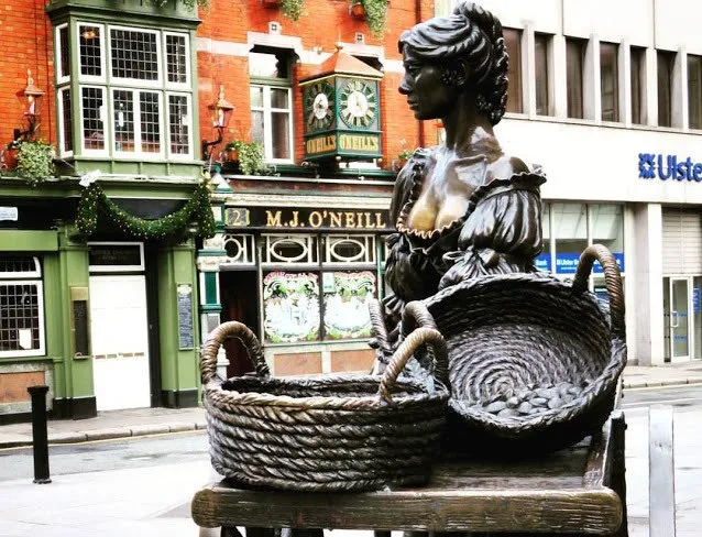 Dublin in a Day: Molly Malone Statue