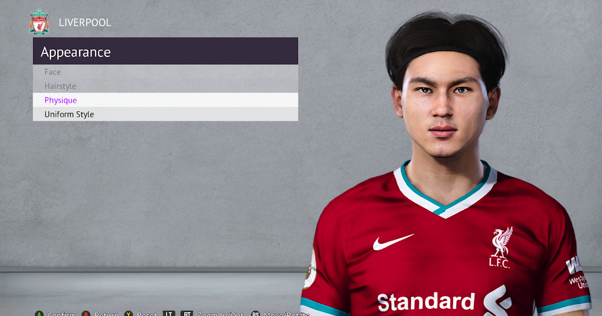 Pes 2021 Faces Takumi Minamino For Pes 2020 Soccerfandom Com Free Pes Patch And Fifa Updates
