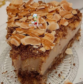 كيكة باردة بالبسكويت