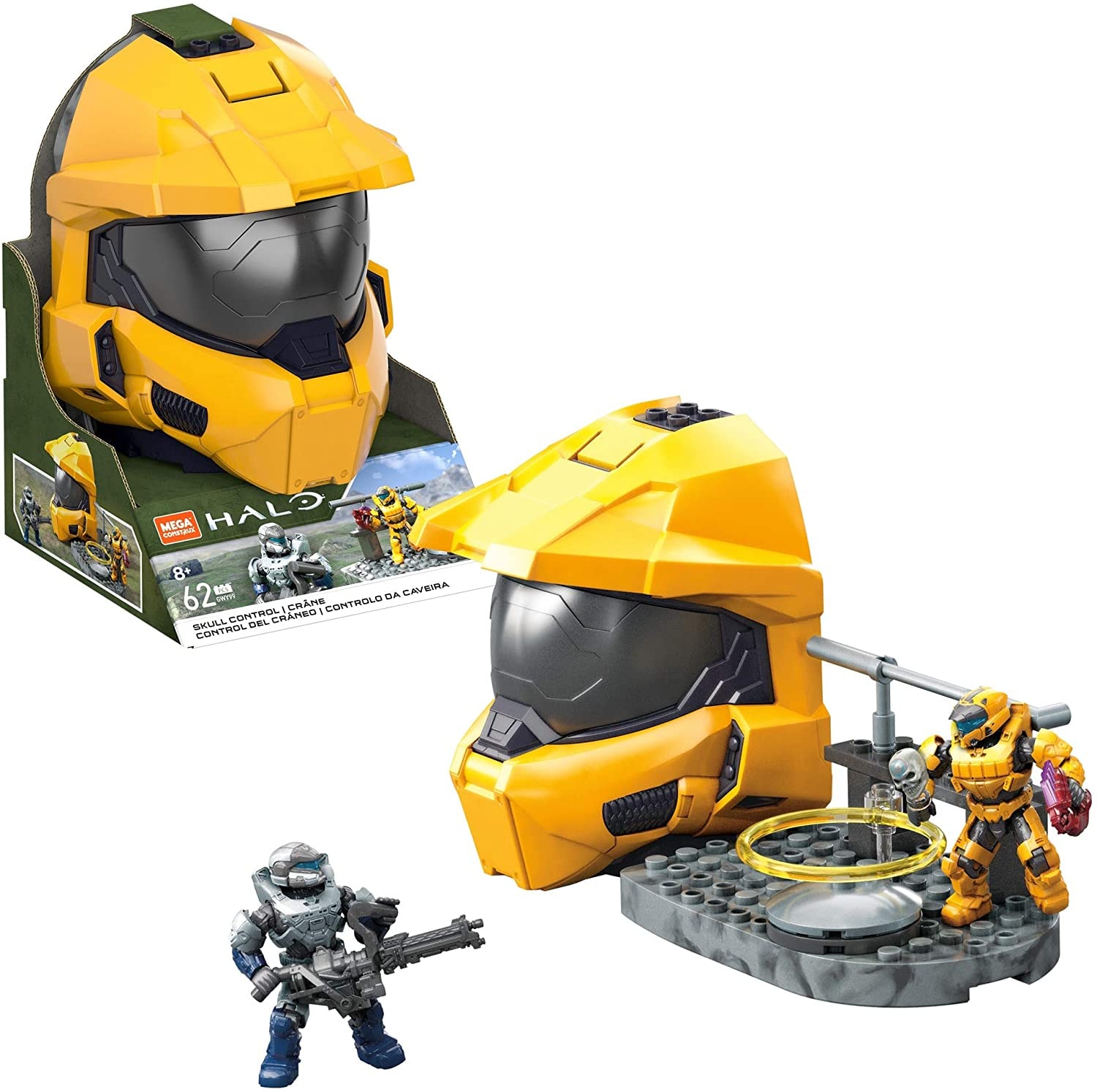 Halo Universe Toys And More NEW! Mega Construx Halo Infinite Skull