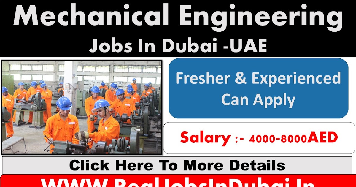 Mechanical Engineering Jobs In Dubai UAE 2020