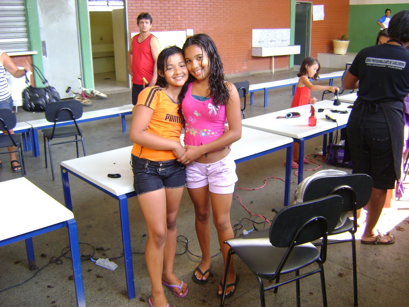 Sidnei Cabeleireiro - Itu: Projeto Social. Escola Rosa Maria Itu /sp 17 ...