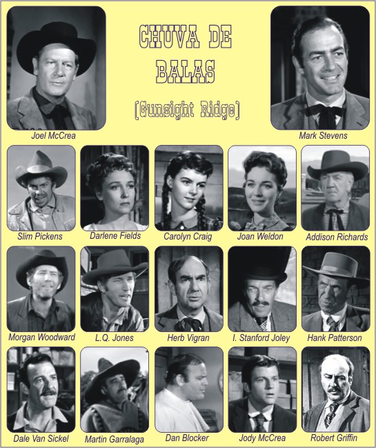 WESTERNCINEMANIA: CHUVA DE BALAS (Gunsight Ridge) – JOEL McCREA E O