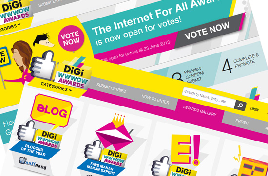 Senarai Pemenang DiGi WWWOW Internet for All Awards 2013