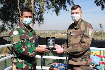 FCR CO UNIFIL Kunjungi Markas Indobatt