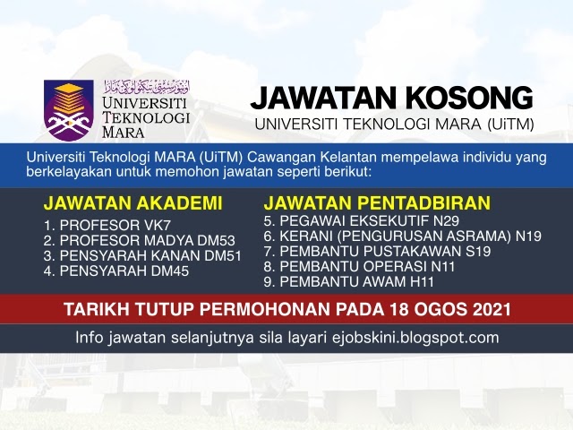 Kerja kosong kelantan 2022