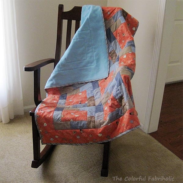 The Colorful Fabriholic Rocking Chair Quilts