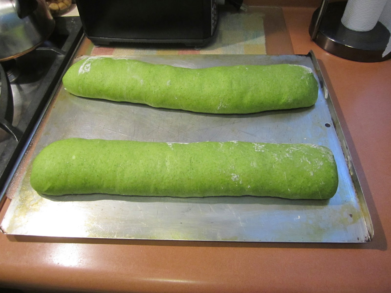 The Dough Maker How to Make Bread Green Bread (Spinach Bread)