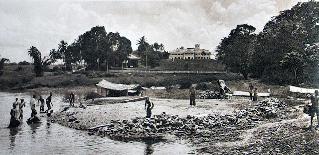 The Residency overlooking the Perak River, Kuala Kangsar, c. 1906