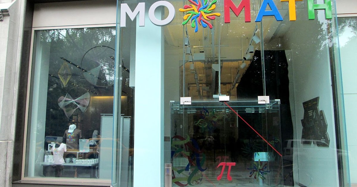 MATH IS OUR LIFE: National Museum of Mathematics