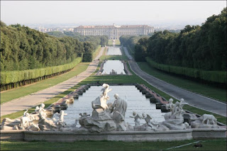 Caserta is close to Cimarosa's home town of Aversa