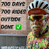 Have I really ridden for 700 consecutive days ?