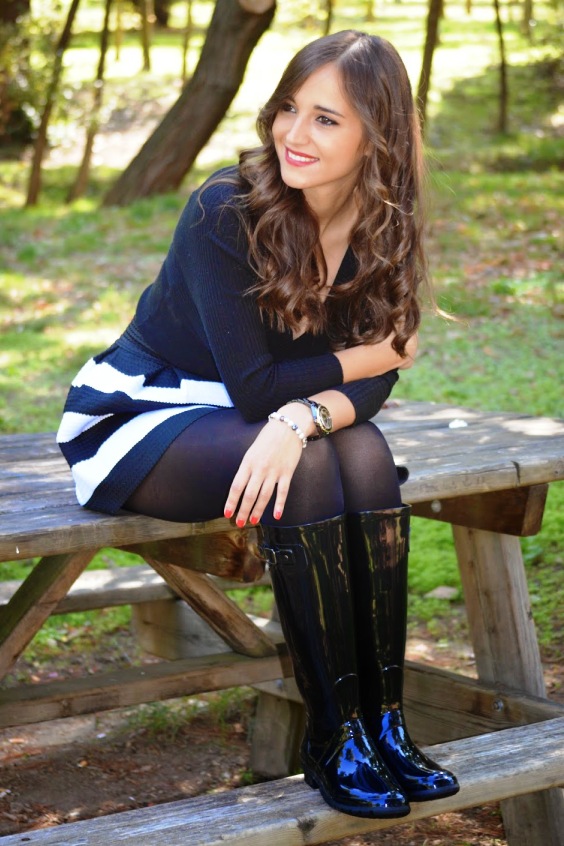The girl in the closet Fashion ideas to wear rain boots