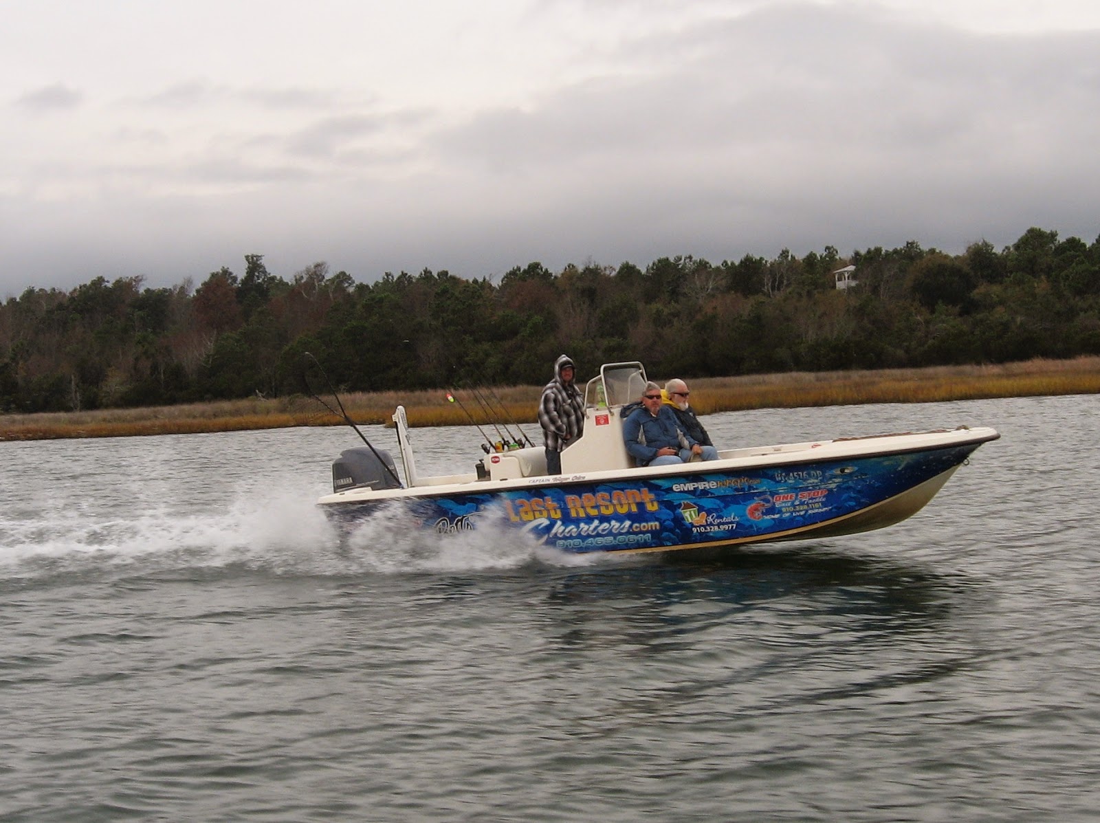 Lou Time For Fishing Wilmington, NC Fishing for trout and redfish