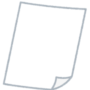 動保設定怎麼申請?走在時代最尖端,線上即申辦! 角がめくれた紙のイラスト