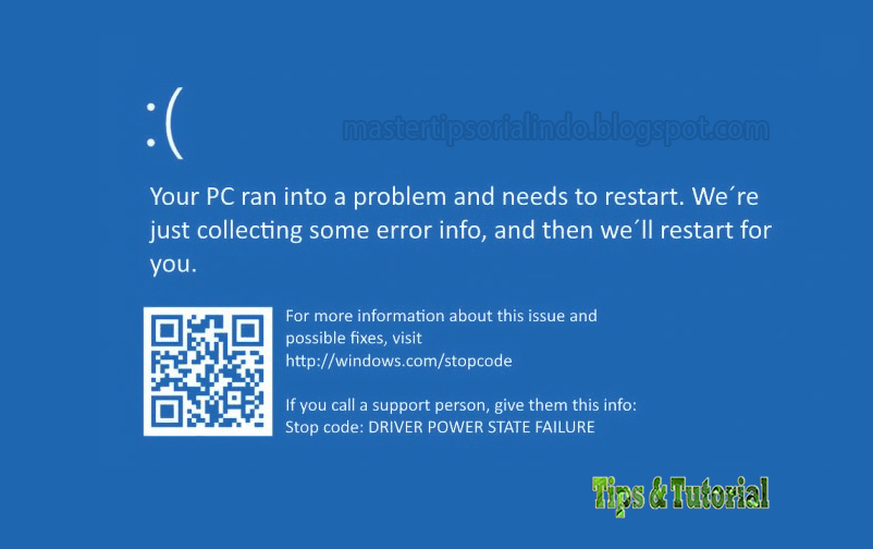 Cara Memperbaiki Error Driver Power State Failure Di Windows 10 Tips Tutorial