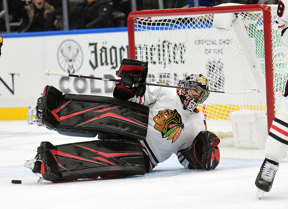Blackhawks lose top goalie on first day of training camp NHL Rumors