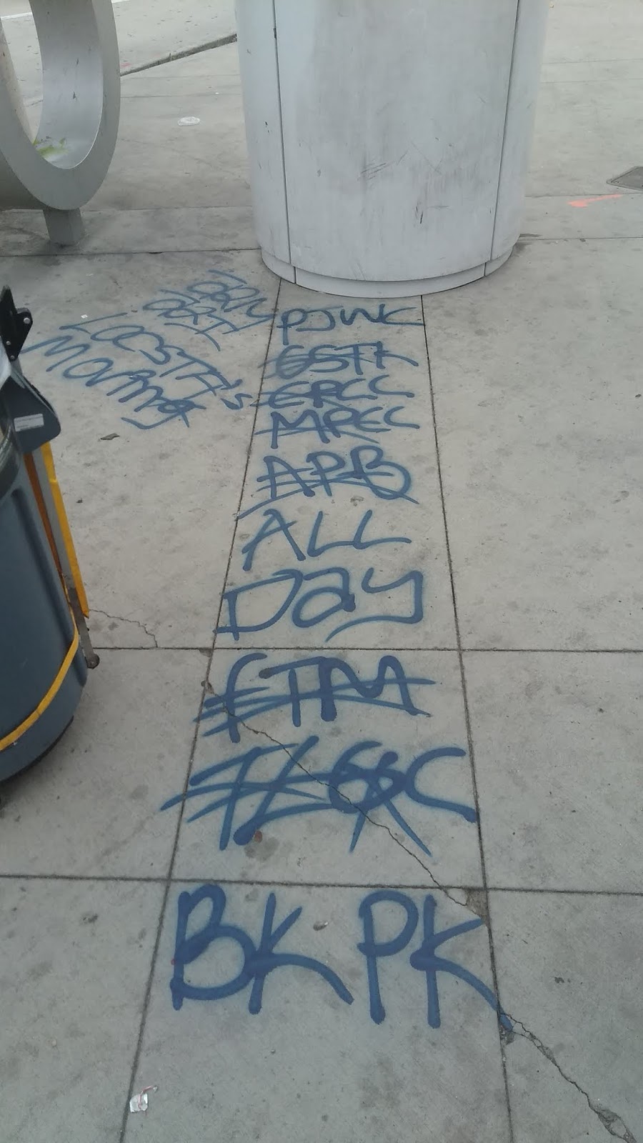 crip gangs graffiti Projects watts crip