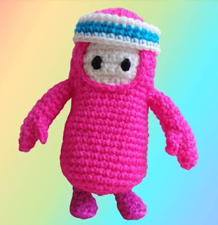 PATRON GRATIS FALL GUYS AMIGURUMI 39629