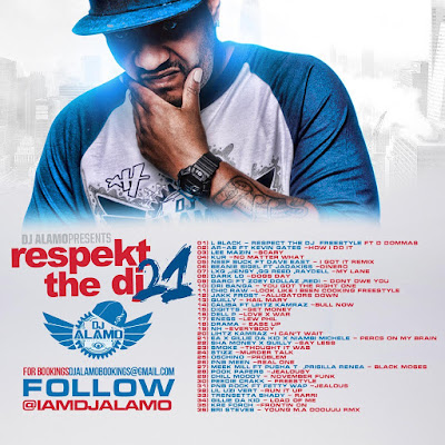 Dj Alamo - "Respekt The Dj Pt.21" Mixtape / www.hiphopondeck.com