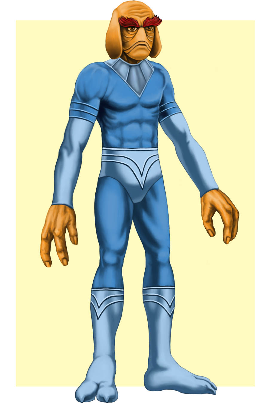 The John Douglas (Mostly) Comic Book Art Site: Handbook of the Marvel  Universe: Aliens - Courga