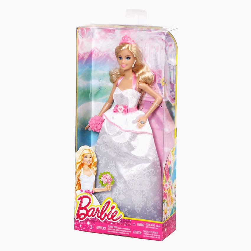 Boneka Barbie Menikah Royal Bride Fairytale Magic Doll Gambar Bonek