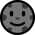 Arti Emoji Bulan Gosong (Microsoft)