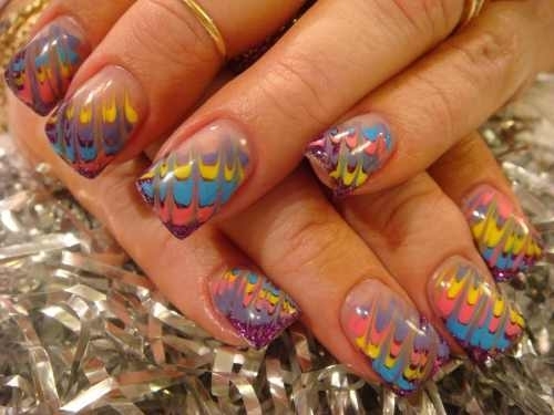 fashion design nail polish