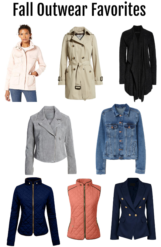 Fall Outerwear Favorites