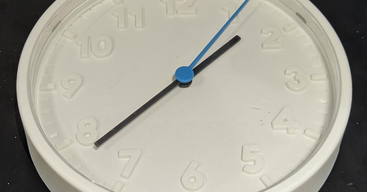 Sweeping Analog Clock Analysis