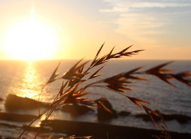 Puesta de sol en Cantabria
