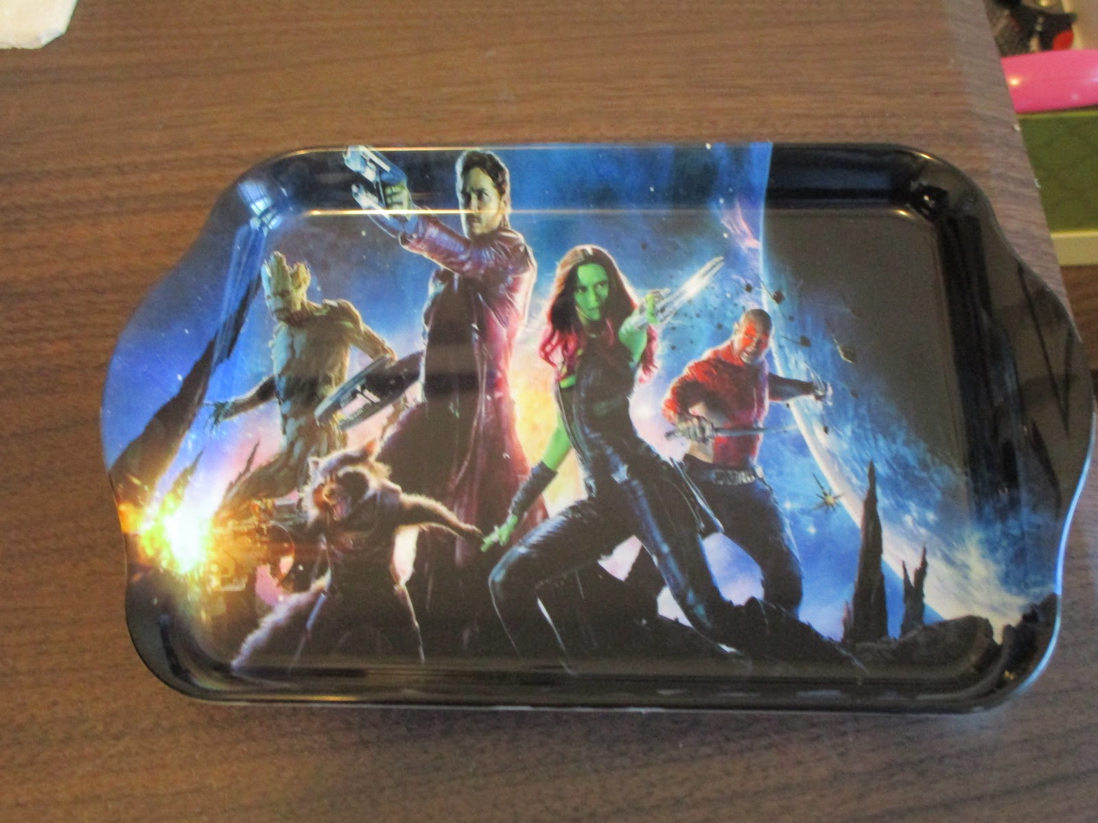 Missy's Product Reviews My Rolling Tray Guardian of The Galaxy & Blue K. Haring Glass Rolling