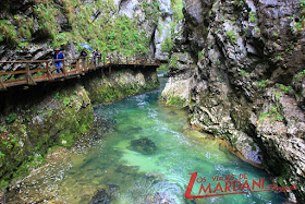 Pasarelas de Vintgar Gorge