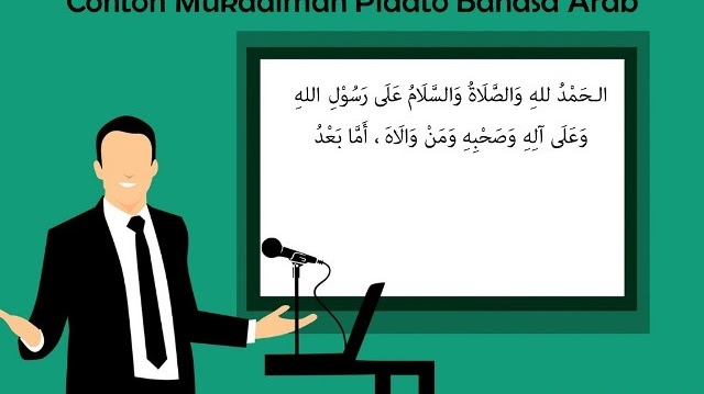 8 Contoh Mukadimah Pidato Bahasa Arab Cara Baca Artinya Kamus Mufradat