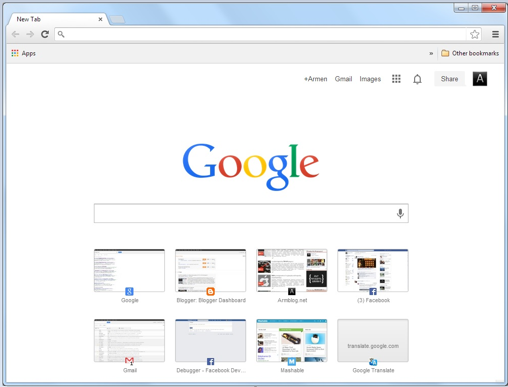 Ինչպես վերադարձնել Google Chrome-ի նախկին մեկնարկային էջը | Armblog.net
