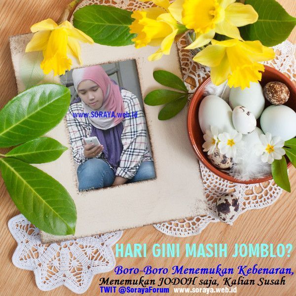 Penyebab Sulit Jodoh - Meme Cari Jodoh  - Gadis Cantik Berjilbab Jomblo