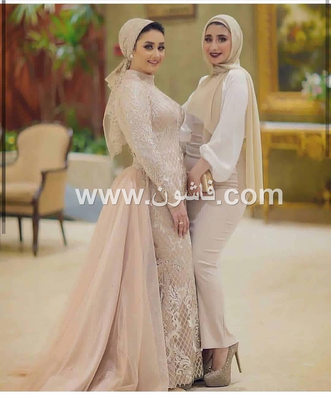صور موديلات فساتين سواريه للمحجبات 2020 dresses soiree veiled 2020
