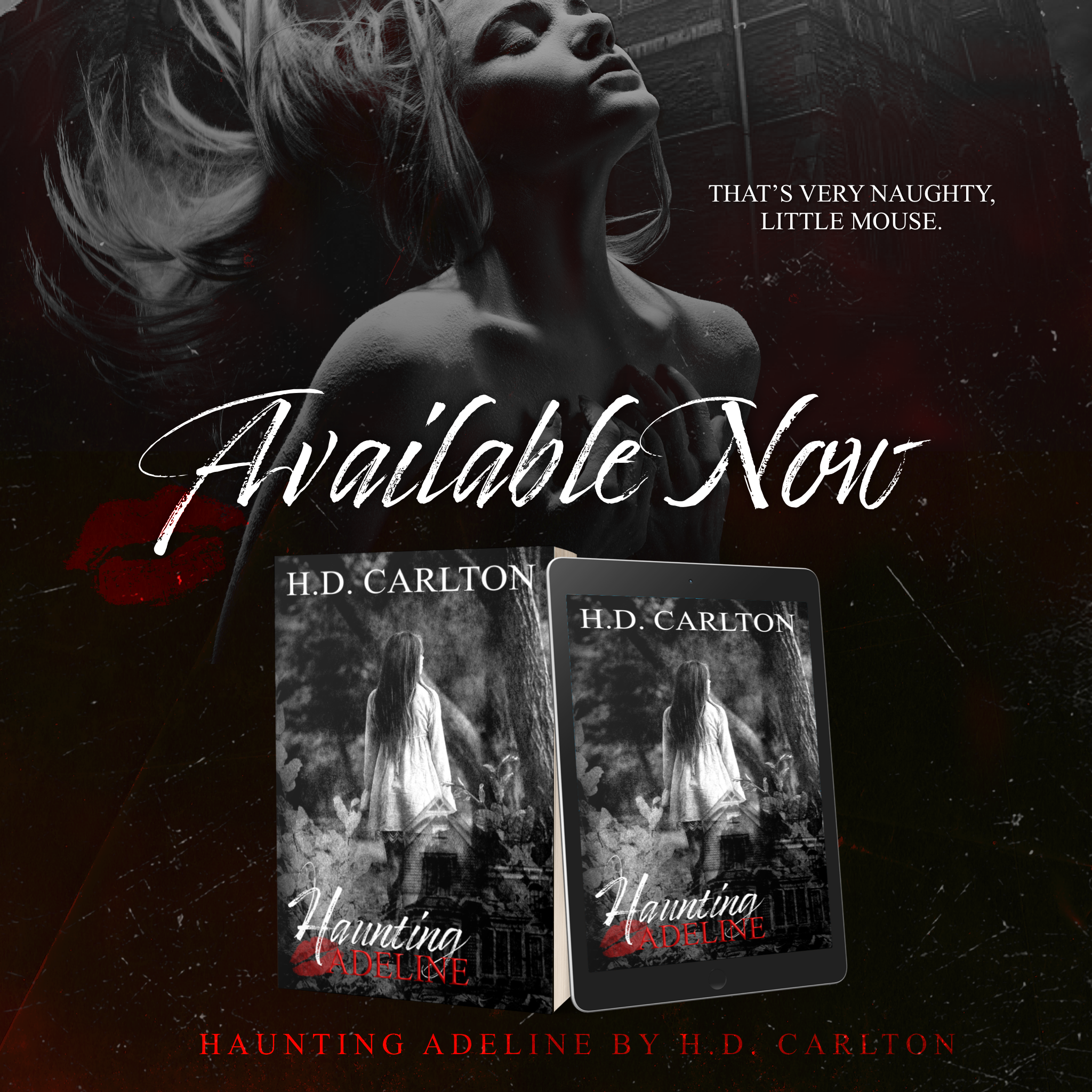 RELEASE BLITZ - Haunting Adeline by H.D. Carlton