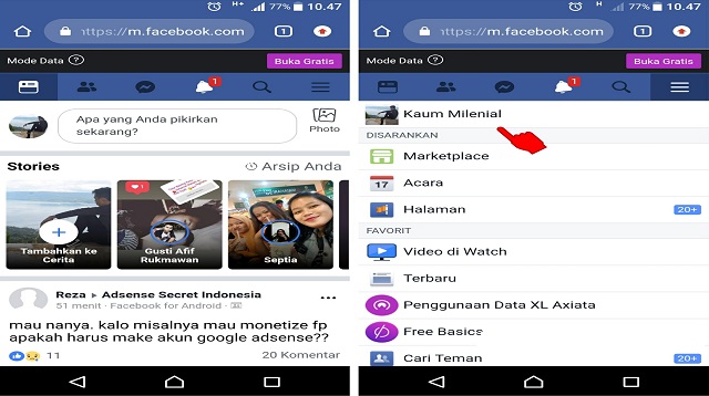 Cara Menghapus Postingan Orang Lain di Grup Facebook 2022 - Cara1001