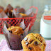 Muffins de calabaza y pepitas de chocolate sin lactosa