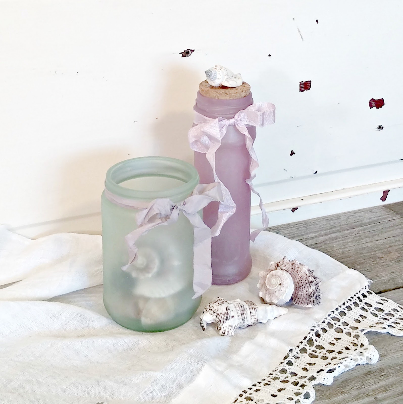 Krylon Sea Glass Spray Paint Review Little Vintage Cottage