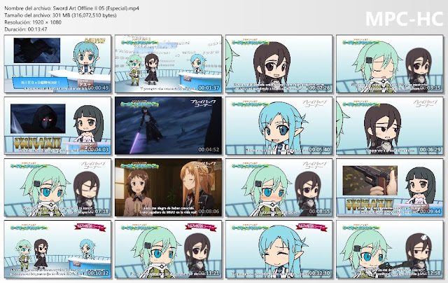 Sword2BArt2BOffline2BII2B052B2528Especial2529mp4 thumbs - Sword Art Online II Sword Art Offline II (Especial) [2015] [MP4] [9/9] [2.74 GB] [Varios hosts]