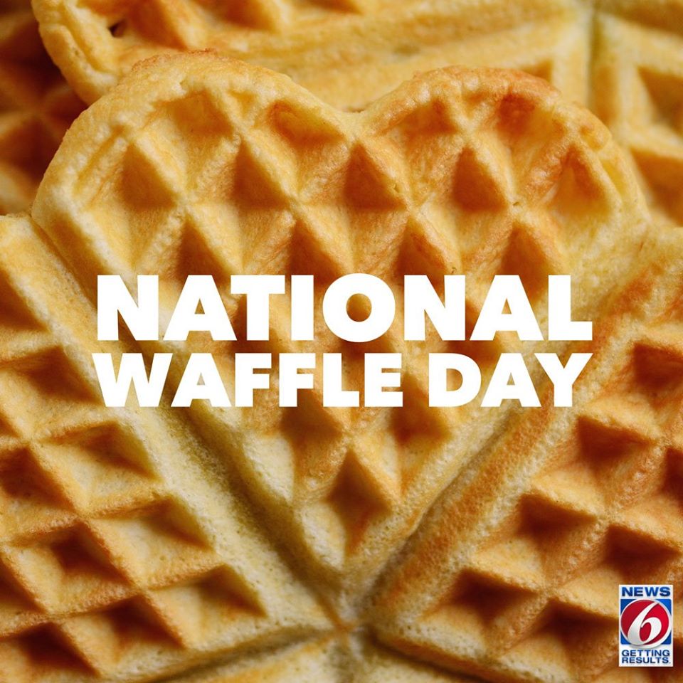 National Waffle Day Wishes Images What's up Today